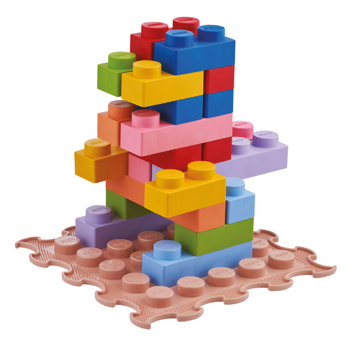 ORTOTO Комплект кубиков "World of Sensory Soft Bricks" Large Set (32шт)