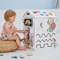 Бизидомик  BusyKids House Белый