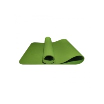 TPE jooga- ja treeningmatt mustriga KP-188 183 * 61 * 0,6cm, roheline