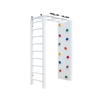 Laste ronimiskompleks puidust Viking, valge