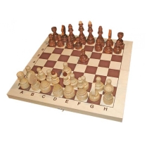 Шахматы гроссмейстерские деревянные с доской 30 х 30 см